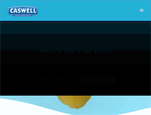 Tablet Screenshot of caswelltesting.com